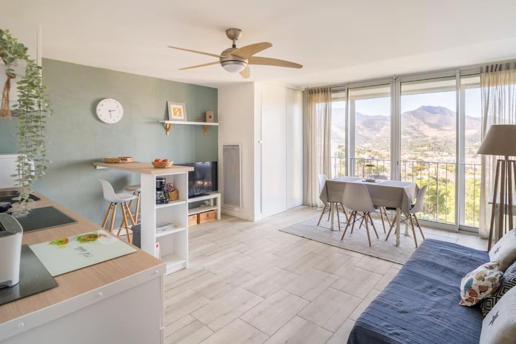 Appartement 4 Personnes, Vue Mer Exceptionnelle Banyuls-sur-Mer Bagian luar foto