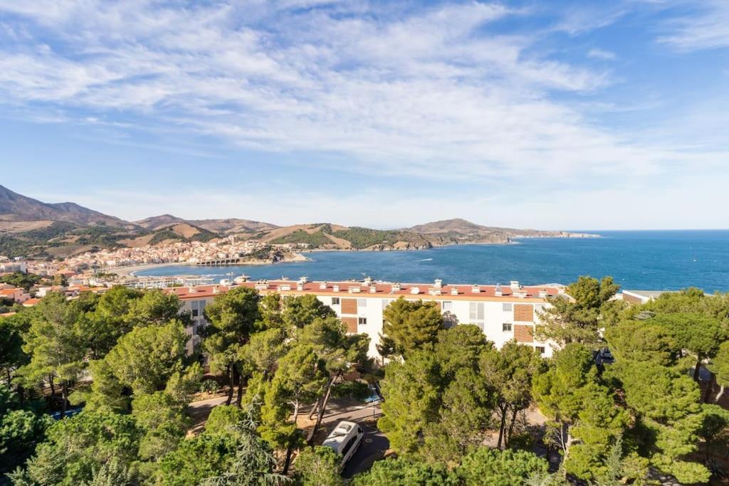 Appartement 4 Personnes, Vue Mer Exceptionnelle Banyuls-sur-Mer Bagian luar foto